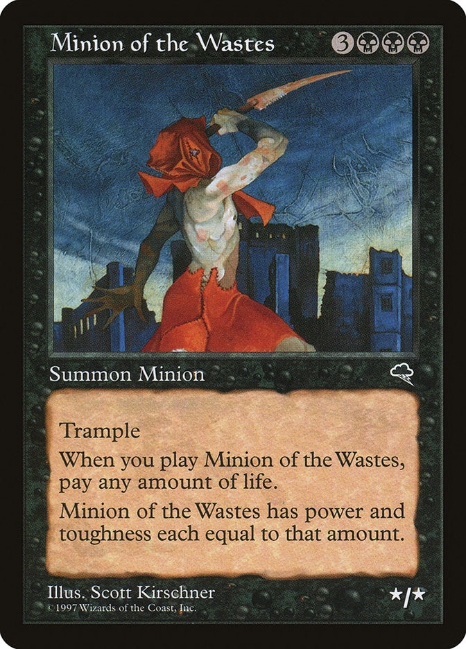 Minion of the Wastes [Tempest] | Yard's Games Ltd