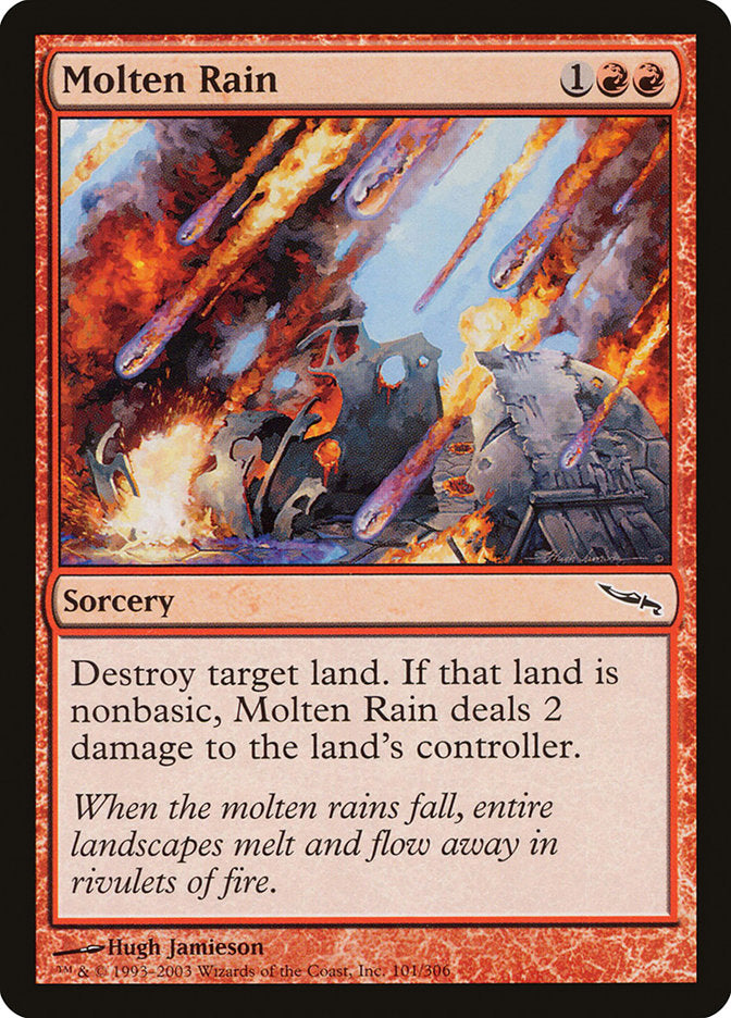 Molten Rain [Mirrodin] | Yard's Games Ltd