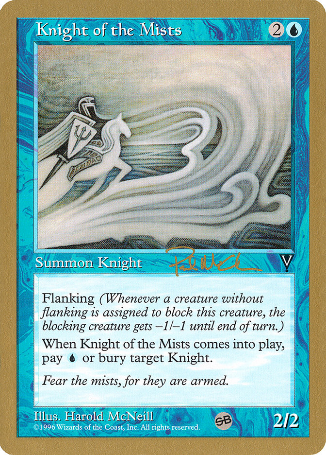 Knight of the Mists (Paul McCabe) (SB) [World Championship Decks 1997] | Yard's Games Ltd