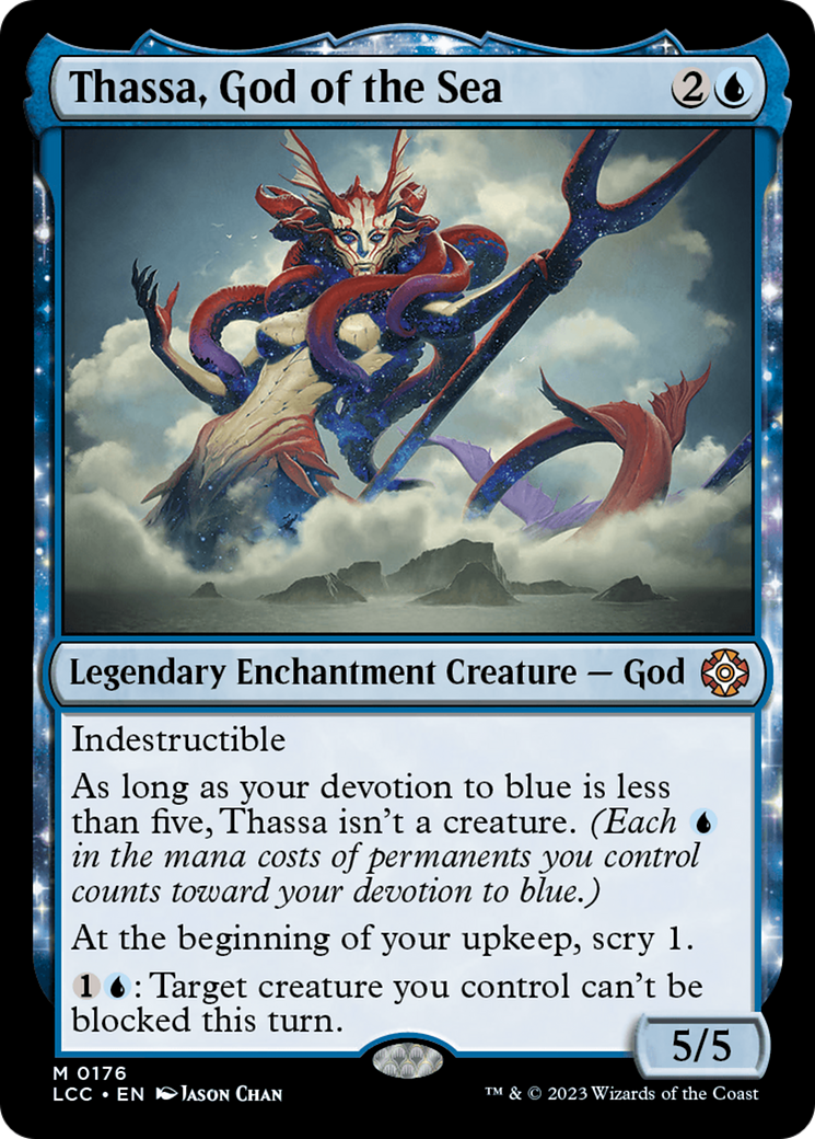 Thassa, God of the Sea [The Lost Caverns of Ixalan Commander] | Yard's Games Ltd