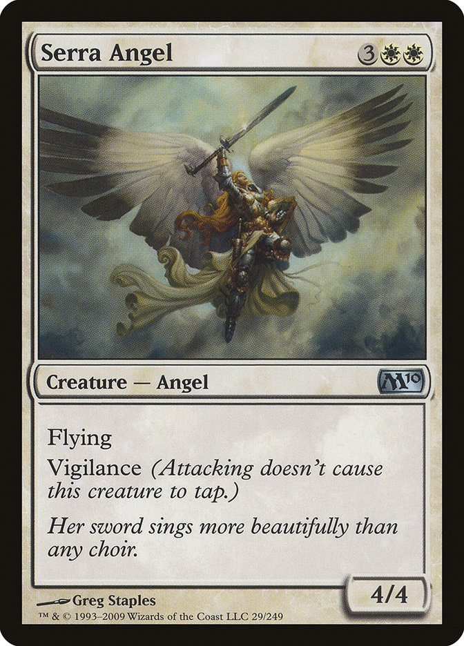 Serra Angel [Magic 2010] | Yard's Games Ltd