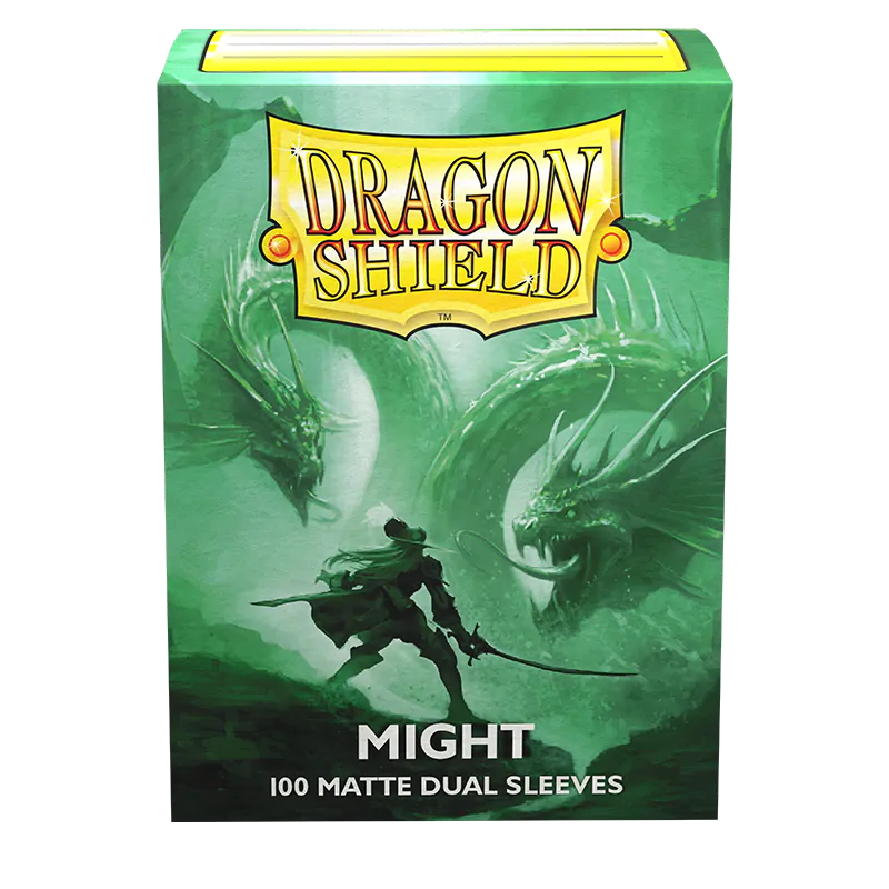 Dragon Shield: Standard 100ct Sleeves - Might (Dual Matte) | Yard's Games Ltd