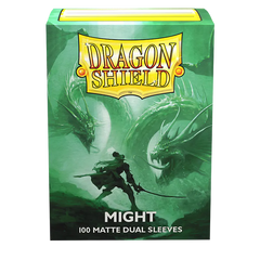 Dragon Shield: Standard 100ct Sleeves - Might (Dual Matte) | Yard's Games Ltd