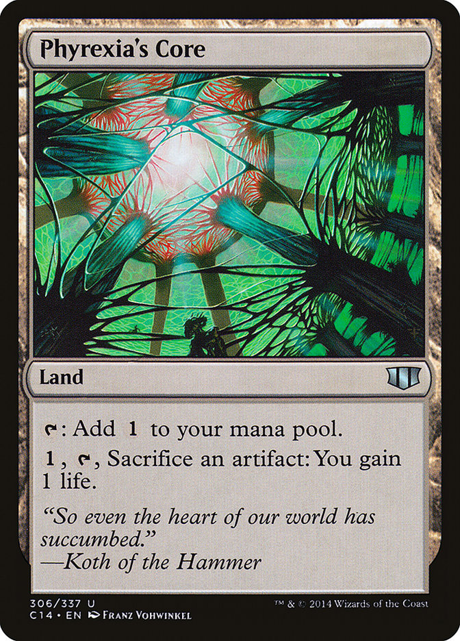 Phyrexia's Core [Commander 2014] | Yard's Games Ltd