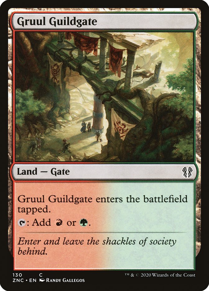 Gruul Guildgate [Zendikar Rising Commander] | Yard's Games Ltd