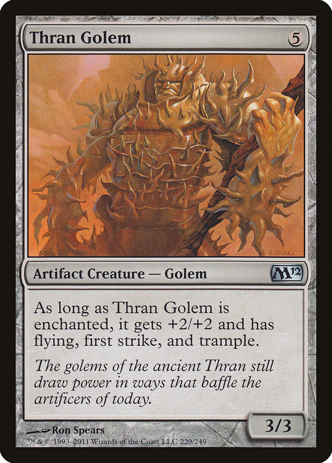 Thran Golem [Magic 2012] | Yard's Games Ltd