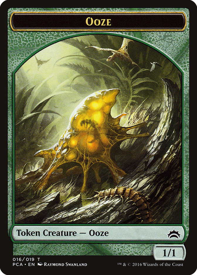 Ooze Token (016/019) [Planechase Anthology Tokens] | Yard's Games Ltd