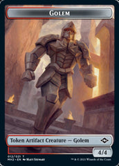 Clue (15) // Golem Double-Sided Token [Modern Horizons 2 Tokens] | Yard's Games Ltd