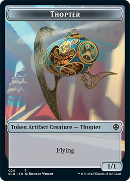 Elephant // Thopter Double-Sided Token [Starter Commander Decks] | Yard's Games Ltd