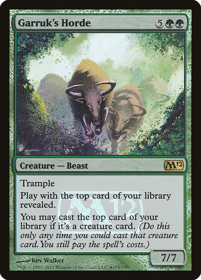 Garruk's Horde [Magic 2012 Prerelease Promos] | Yard's Games Ltd