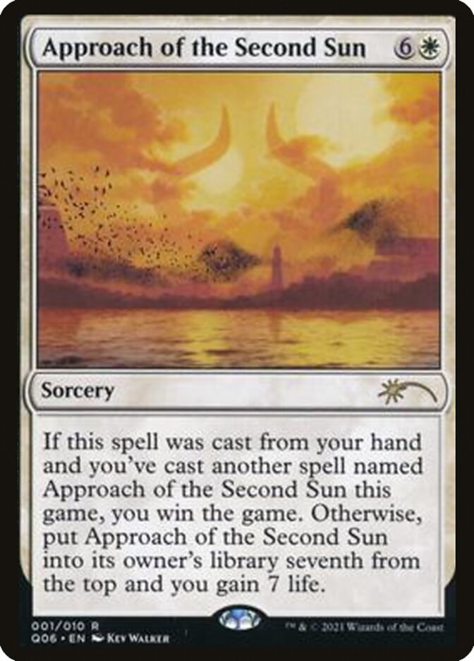 Approach of the Second Sun [Pioneer Challenger Decks 2021] | Yard's Games Ltd