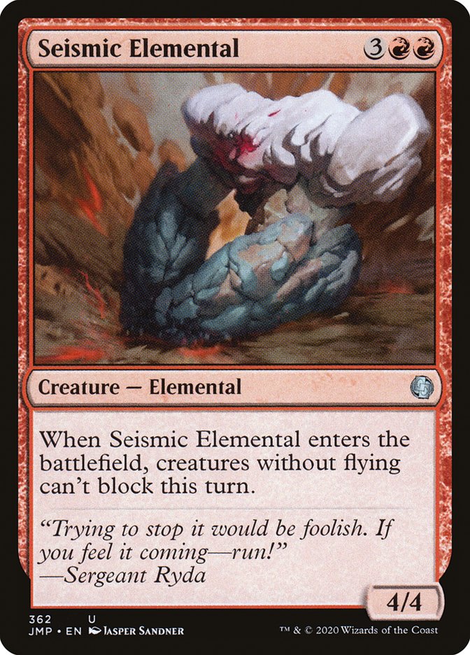 Seismic Elemental [Jumpstart] | Yard's Games Ltd