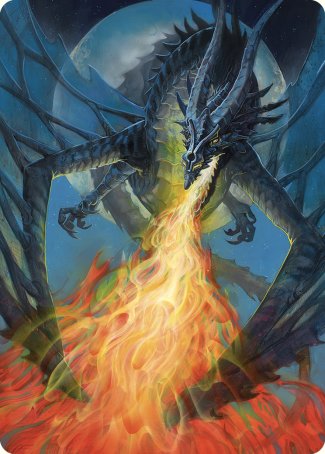 Balefire Dragon Art Card [Commander Masters Art Series] | Yard's Games Ltd