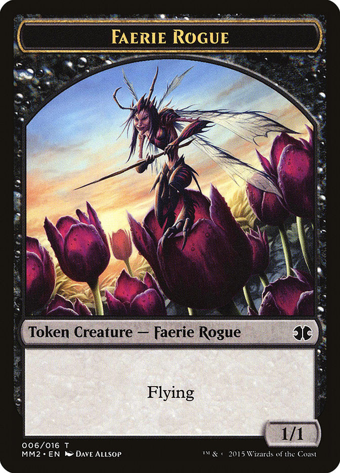 Faerie Rogue Token [Modern Masters 2015 Tokens] | Yard's Games Ltd