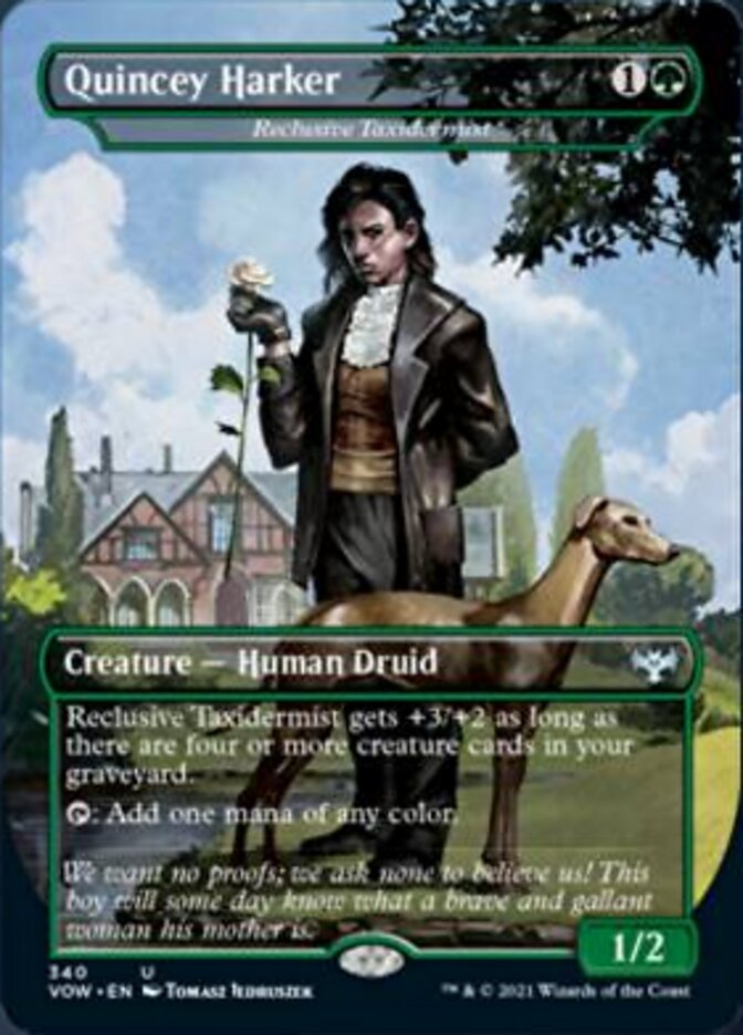 Reclusive Taxidermist - Quincey Harker [Innistrad: Crimson Vow] | Yard's Games Ltd