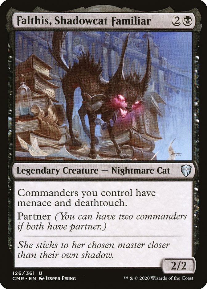 Falthis, Shadowcat Familiar [Commander Legends] | Yard's Games Ltd