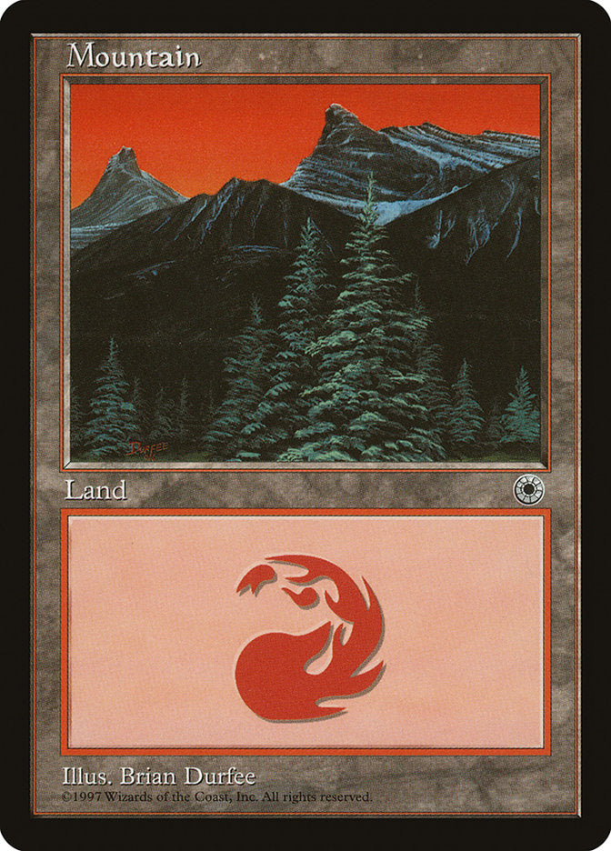 Mountain (9/6 Signature / Tallest Peak Center) [Portal] | Yard's Games Ltd