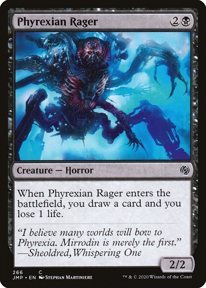 Phyrexian Rager [Jumpstart] | Yard's Games Ltd