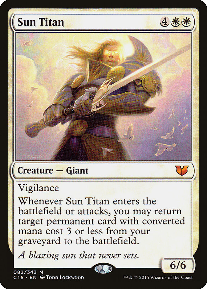 Sun Titan [Commander 2015] | Yard's Games Ltd