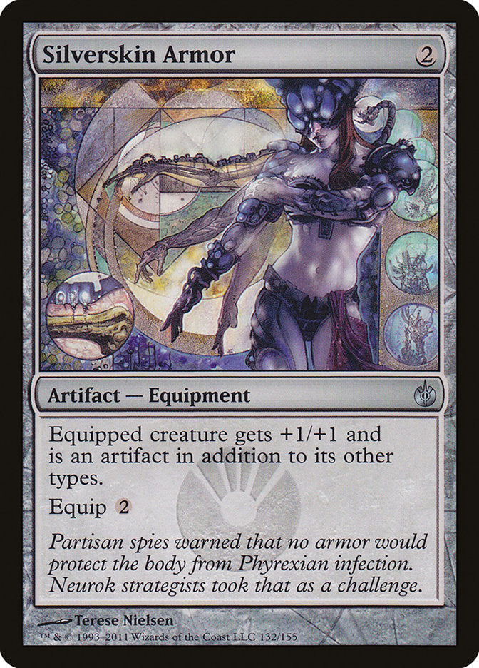 Silverskin Armor [Mirrodin Besieged] | Yard's Games Ltd