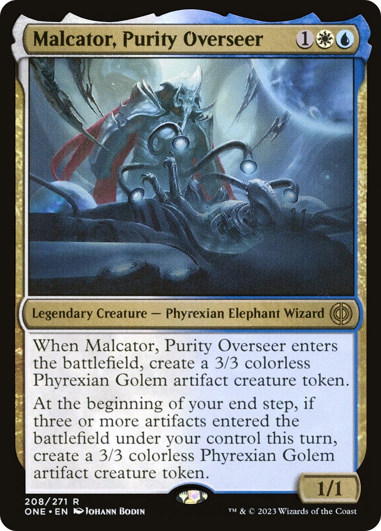 Malcator, Purity Overseer [Phyrexia: All Will Be One] | Yard's Games Ltd