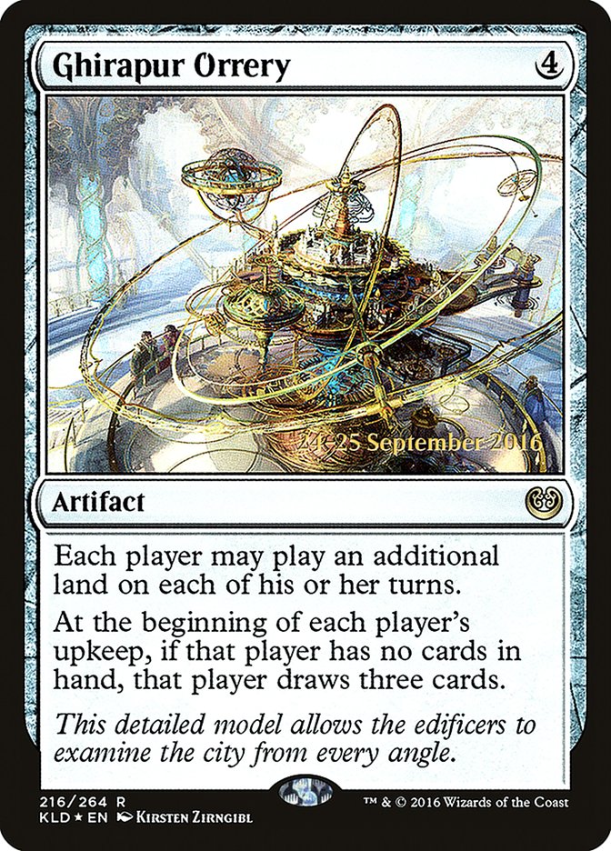 Ghirapur Orrery [Kaladesh Prerelease Promos] | Yard's Games Ltd