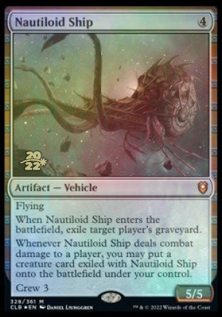 Nautiloid Ship [Commander Legends: Battle for Baldur's Gate Prerelease Promos] | Yard's Games Ltd