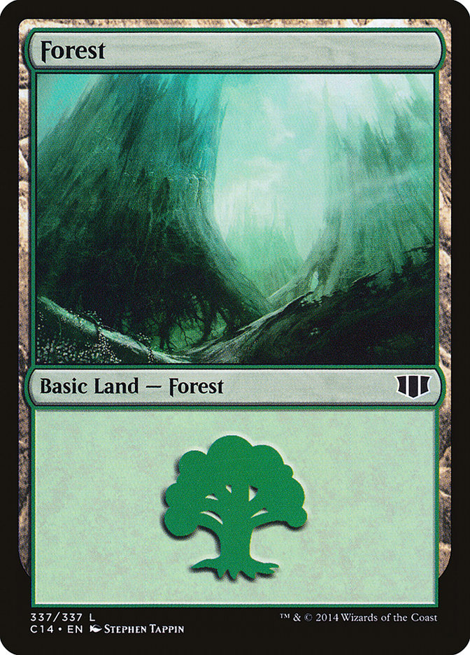 Forest (337) [Commander 2014] | Yard's Games Ltd