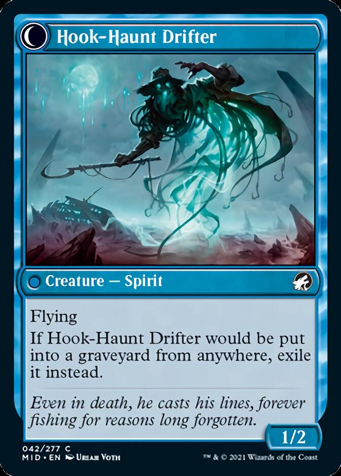 Baithook Angler // Hook-Haunt Drifter [Innistrad: Midnight Hunt] | Yard's Games Ltd