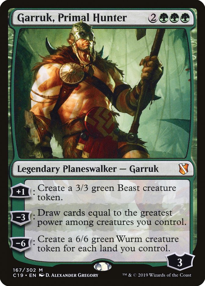 Garruk, Primal Hunter [Commander 2019] | Yard's Games Ltd