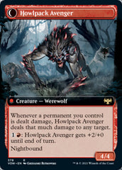 Ill-Tempered Loner // Howlpack Avenger (Extended Art) [Innistrad: Crimson Vow] | Yard's Games Ltd