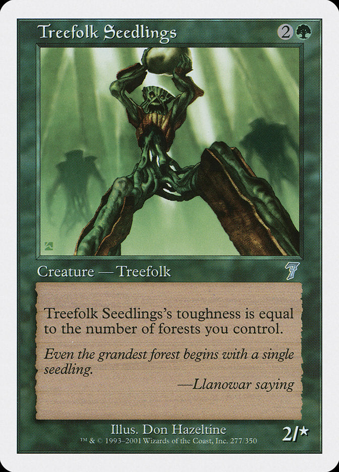 Treefolk Seedlings [Seventh Edition] | Yard's Games Ltd