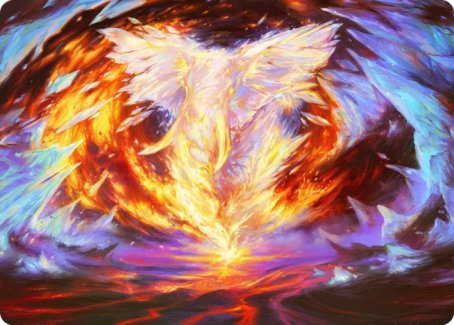 Magma Opus Art Card [Strixhaven: School of Mages Art Series] | Yard's Games Ltd