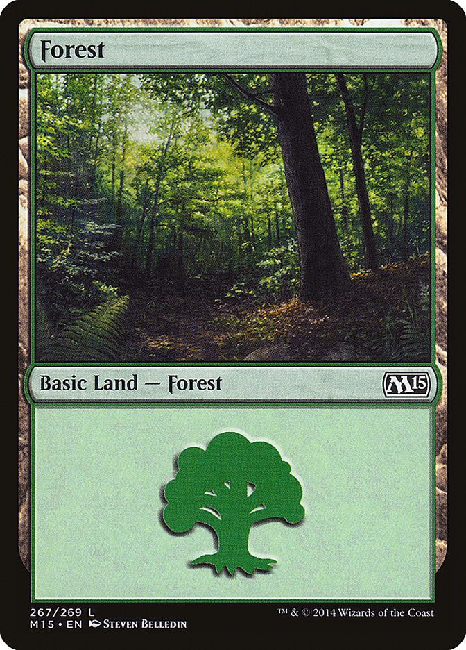 Forest (267) [Magic 2015] | Yard's Games Ltd