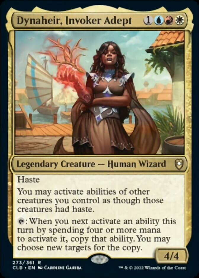 Dynaheir, Invoker Adept [Commander Legends: Battle for Baldur's Gate] | Yard's Games Ltd