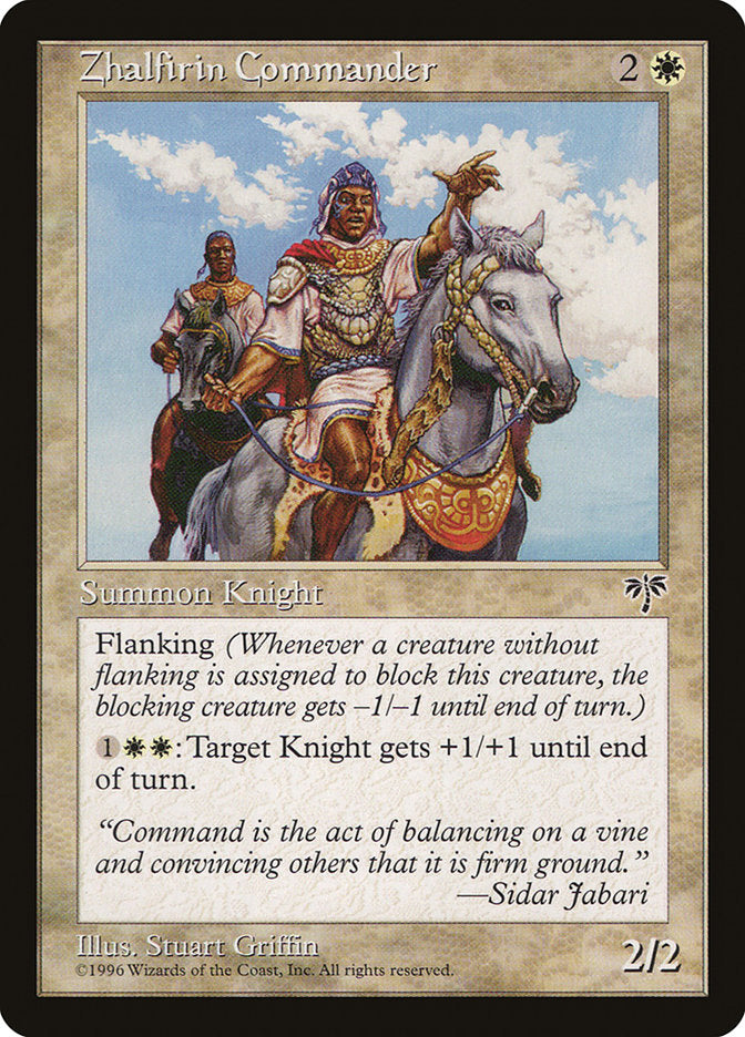 Zhalfirin Commander [Mirage] | Yard's Games Ltd