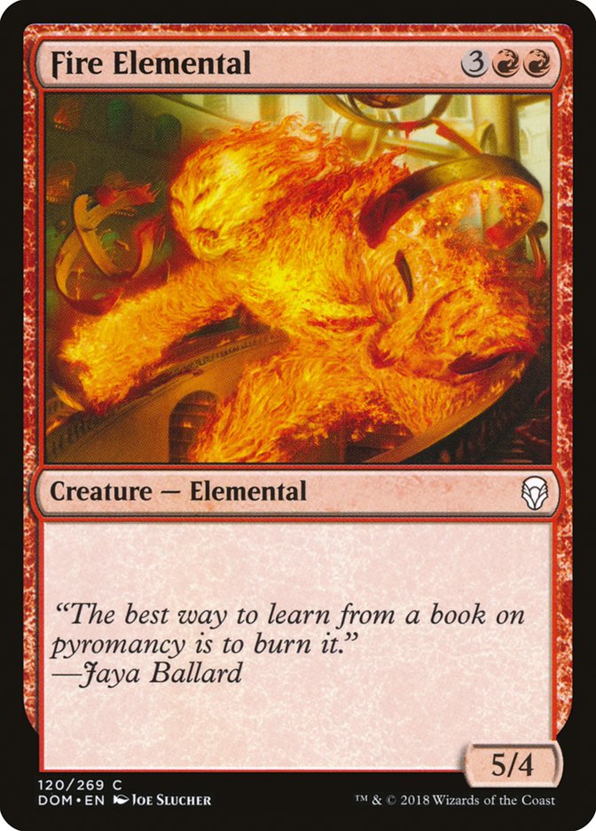 Fire Elemental [Dominaria] | Yard's Games Ltd