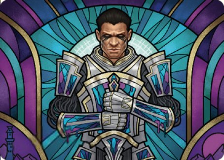 Aron, Benalia's Ruin Art Card [Dominaria United Art Series] | Yard's Games Ltd