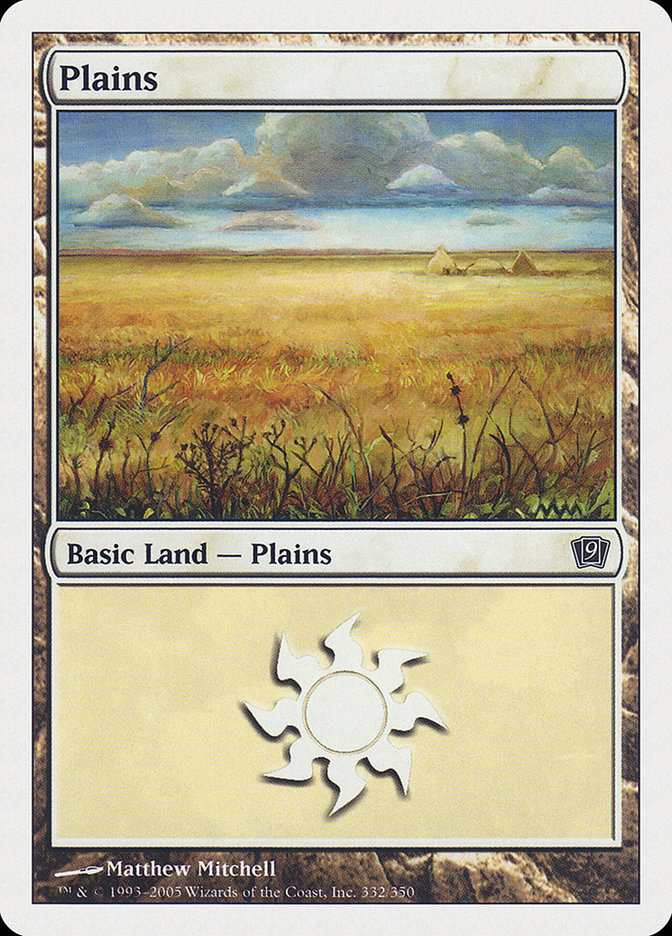 Plains (332) [Ninth Edition] | Yard's Games Ltd