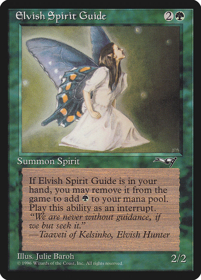 Elvish Spirit Guide [Alliances] | Yard's Games Ltd