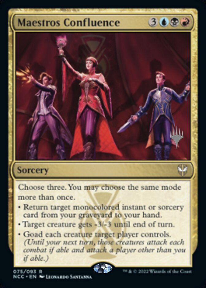 Maestros Confluence (Promo Pack) [Streets of New Capenna Commander Promos] | Yard's Games Ltd