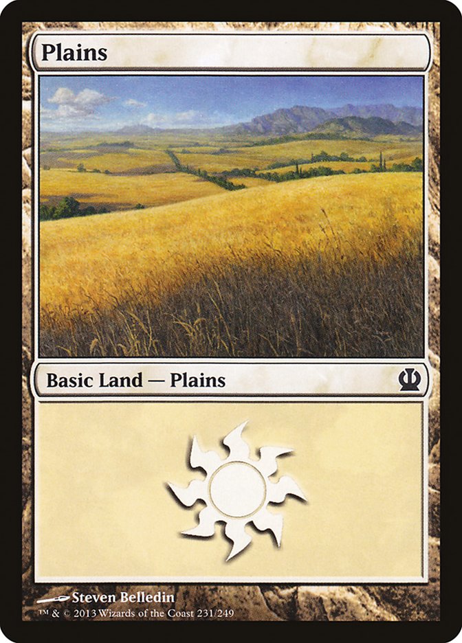 Plains (231) [Theros] | Yard's Games Ltd