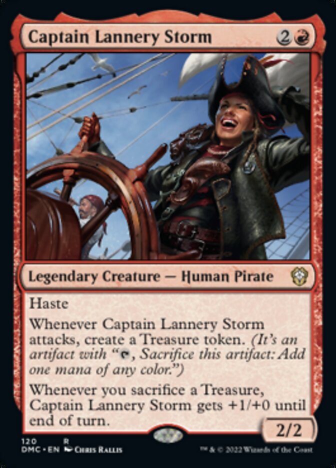 Captain Lannery Storm [Dominaria United Commander] | Yard's Games Ltd