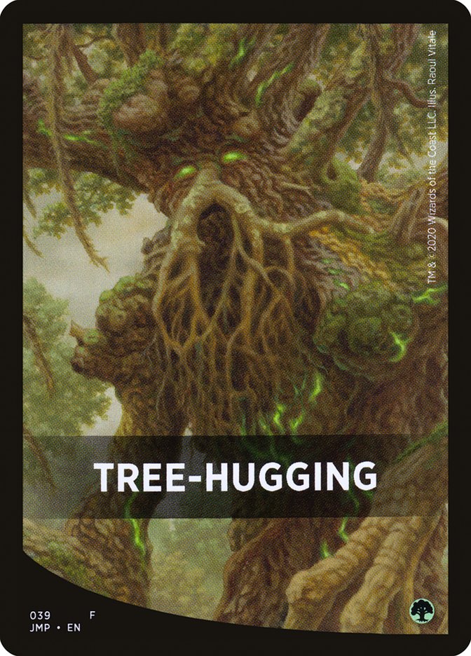 Tree-Hugging Theme Card [Jumpstart Front Cards] | Yard's Games Ltd