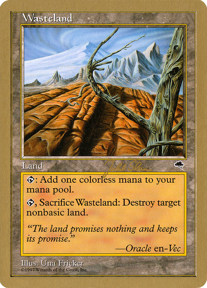 Wasteland (Jakub Slemr) [World Championship Decks 1999] | Yard's Games Ltd