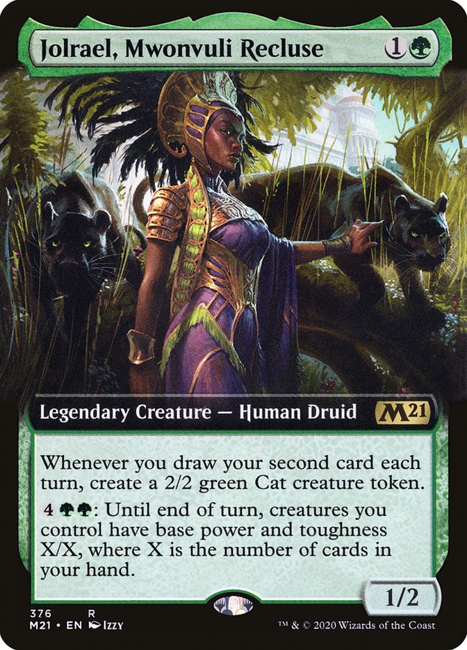 Jolrael, Mwonvuli Recluse (Extended Art) [Core Set 2021] | Yard's Games Ltd