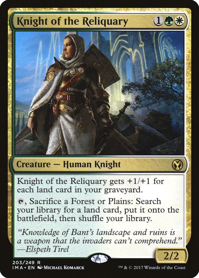 Knight of the Reliquary [Iconic Masters] | Yard's Games Ltd