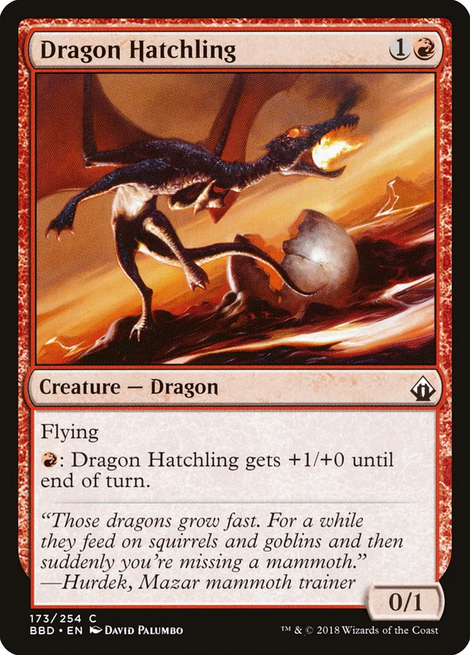 Dragon Hatchling [Battlebond] | Yard's Games Ltd