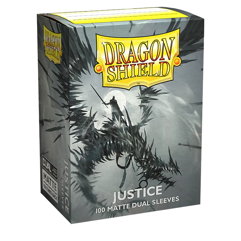 Dragon Shield: Standard 100ct Art Sleeves - Justice (Dual Matte) | Yard's Games Ltd