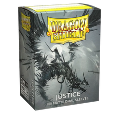 Dragon Shield: Standard 100ct Art Sleeves - Justice (Dual Matte) | Yard's Games Ltd